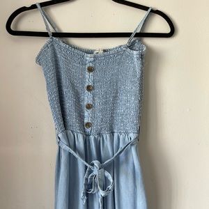 Blue jumpsuit size Medium